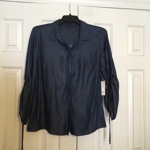 New Directions Curvy Blouse